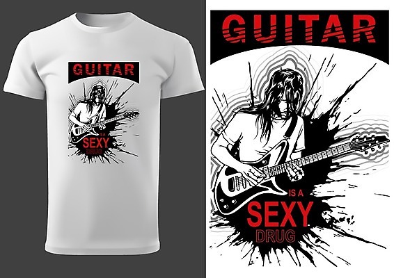 EPS 해외이미지 옷 감정 음악 셔츠 티셔츠 일러스트 텍스트 놀이 흑백 사람 유행 검은색 축제 콘서트 공연 연주자 음악가 기구 기타 악단 체험 일렉기타 인쇄 스케치 그림 윤곽 예술가 기타리스트 뮤지컬 레터링 해외202004 해외일러스트 직업 컬러 컨셉 상의 현악기 문화예술 촬영기법 미술 이벤트 파일형식 벡터 이미지허브