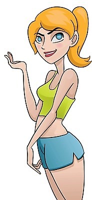 EPS 해외이미지 백인 긴머리 디자인 여자 일러스트 반바지 청소년 건강 10대 초록색 파란색 금발 달리기 낙서 만화 흰배경 체육관 포니테일 얇은 해외202004 해외일러스트 서양인 헤어스타일 컬러 백그라운드 바지 모션 사람 흰색 파일형식 벡터 이미지허브