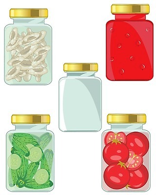 EPS 해외이미지 열매 음료 채소 일러스트 오이 식사 버섯 뚜껑 가득함 흰배경 통조림 수유 해외202004 해외일러스트 식물 백그라운드 흰색 파일형식 벡터 이미지허브
