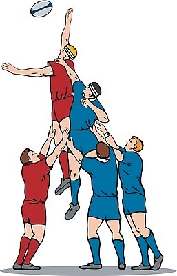 EPS 해외이미지 스포츠 일러스트 공 그래픽 럭비 던지기 복고 플레이어 해외202004 해외일러스트 모션 구기 파일형식 벡터 이미지허브