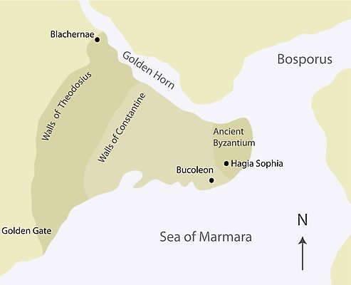 EPS 해외이미지 벽 바다 일러스트 이스탄불 뿔 강 도시 황금 대문 그리스인 로마인 보스포루스 제국 콘스탄티노플 해외202004 해외일러스트 서양인 인종 문 파일형식 벡터 튀르키예 이미지허브