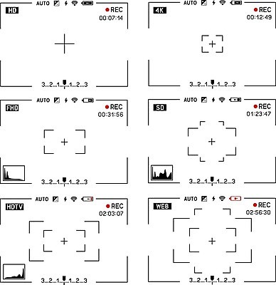 EPS 해외이미지 일러스트 프레임 사람없음 촬영 영상 녹화 해외202004 해외일러스트 파일형식 벡터 이미지허브