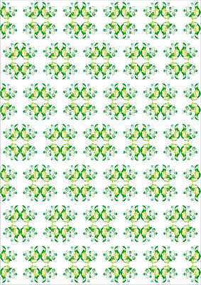 EPS 해외이미지 꽃 종이 백그라운드 꽃무늬 패턴 일러스트 그래픽 장식 초록색 견본 직물 우아함 그림 해외202004 해외일러스트 식물 컬러 컨셉 무늬 파일형식 벡터 이미지허브