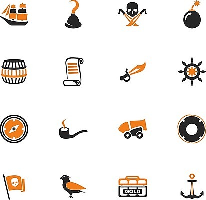 EPS 해외이미지 동물 디자인 실루엣 섬 지도 일러스트 장신구 조류 항해 물 세트 상자 파티 검은색 일몰 권총 총 게임 깃발 보트 황금 칼 위험 나침반 폭탄 수집 함선 앵무새 닻 보물 고립 해골모형 해외202004 해외일러스트 자연요소 무기 컬러 컨셉 배_교통 놀이 촬영기법 이벤트 모형 노을 폭발물 파일형식 벡터 이미지허브