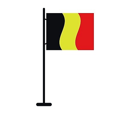 EPS 해외이미지 배너 일러스트 그래픽 깃발 심볼 벨기에 해외202004 해외일러스트 서유럽 파일형식 벡터 이미지허브