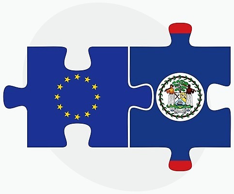 EPS 해외이미지 유럽 조각 컨셉 일러스트 비즈니스 관계 협력 함께함 사람 그래픽 3D 깃발 퍼즐 연결 결합 접속 오브젝트 흰배경 벨리즈 나눔 해결 고립 유럽연합 전국 정부 정치 통일 해외202004 해외일러스트 나라 백그라운드 흰색 중앙아메리카 디지털합성 파일형식 벡터 이미지허브