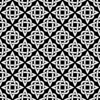 EPS 해외이미지 백그라운드 패턴 일러스트 벽지 흑백 그래픽 크로아티아 엮은 해외202004 해외일러스트 유럽 무늬 촬영기법 파일형식 벡터 이미지허브