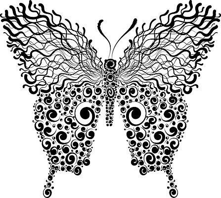 EPS 해외이미지 동물 나비 곤충 날개 일러스트 자연 추상 그래픽 장식 빛 검은색 그물 투명 문신 그림 나방 해외202004 해외일러스트 컬러 무늬 생태계 파일형식 벡터 이미지허브