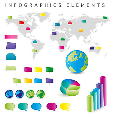 EPS 해외이미지 모양 템플릿 디자인 지구 지도 일러스트 비즈니스 통계 그래프 그래픽 세트 세계 글로벌 지구본 라벨 자료 웹 인포그래픽 정보 성장 바 발표 수집 심볼 사인 보고서 엘리먼트 해외202004 해외일러스트 인터넷 프레임 파일형식 벡터 이미지허브
