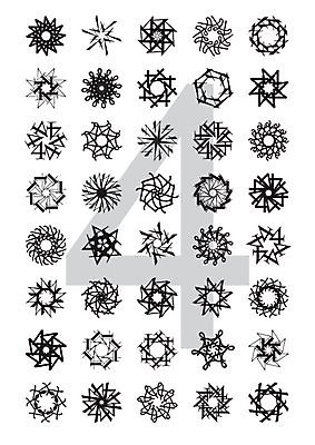 EPS 해외이미지 꽃 별 꽃무늬 패턴 일러스트 타이포그라피 장식 태양 숫자 눈송이 화려 4 편지 심볼 사인 비네팅 휘장 아라베스크 해외202004 해외일러스트 자연요소 식물 문자 컨셉 무늬 눈_날씨 촬영기법 파일형식 벡터 이미지허브