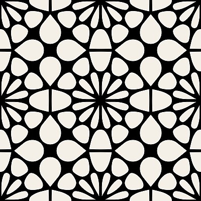 EPS 해외이미지 디자인 별 선 백그라운드 꽃무늬 패턴 일러스트 추상 흑백 그래픽 장식 유행 검은색 흰색 직물 인쇄 타일 질감 정사각형 대칭 만다라 포장소품 스타일 해외202004 해외일러스트 자연요소 도형 꽃 컬러 무늬 포장 촬영기법 오브젝트 포장재료 파일형식 벡터 이미지허브