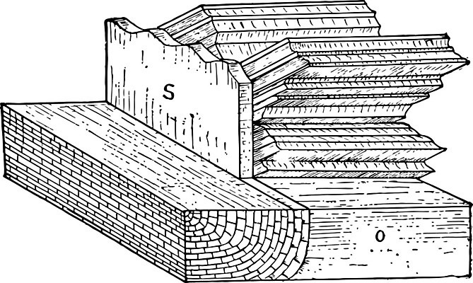 EPS 해외이미지 선 일러스트 미술 검은색 흰색 그림 사암 판화 석회암 해외202004 해외일러스트 컬러 문화예술 암석 돌_바위 파일형식 벡터 이미지허브