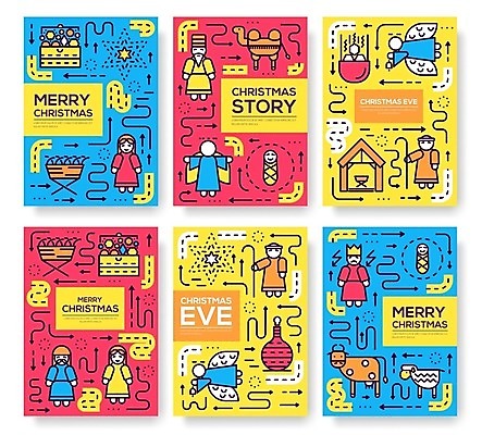 EPS 해외이미지 나무 동물 전통 남자 기독교 종교 어린이 크리스마스 일러스트 가족 엄마 휴가 천사 손바닥 선물 풍경 교회 성경 놀이방 기도 축하 아기 예수 소 아빠 양치기 야간 왕 비둘기 장면 낙타 신성 요셉 베들레헴 해외202004 해외일러스트 자연요소 식물 직업 손 기념일 컨셉 종교용품 포유류 관계 조류 사람 신_종교 파일형식 벡터 이미지허브