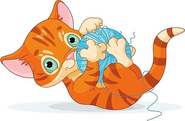 EPS 해외이미지 클립아트 동물 디자인 일러스트 장난 공 놀이 수염 털 미술 그래픽 빨간색 반려동물 고양이 기쁨 엉킴 만화 그림 꼬리 클립 양모 해외202004 해외일러스트 감정 컬러 포유류 문화예술 직물 파일형식 벡터 이미지허브