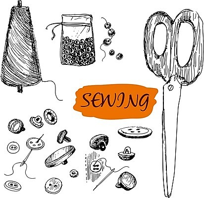 EPS 해외이미지 백그라운드 가방 일러스트 목걸이 장신구 버튼 추상 취미 세트 동전 수확 면 고리 뜨개질 실 낙서 상품 바느질 공예 구슬 자수 얼레 해외202004 해외일러스트 잡화 돈 무늬 농업 파일형식 벡터 이미지허브