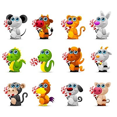 EPS 해외이미지 동물 캐릭터 행복 어린이 크리스마스 일러스트 휴가 염소 새해 사탕 선물 소년 컬러풀 픽토그램 장난감 페인트 달력 용 원숭이 아기 토끼 양 돼지 뱀 호랑이 개 강아지 쥐 만화 연도 흰배경 황소 기념품 서명 수탉 해외202004 해외일러스트 일러캐릭터 기념일 남자 감정 컬러 백그라운드 포유류 파충류 디저트 사람 반려동물 흰색 닭 소 설치류 오브젝트 수컷 파일형식 벡터 이미지허브