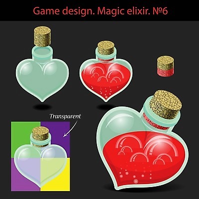 EPS 해외이미지 일러스트 유리 빨간색 초록색 파란색 노란색 마개 코르크 해외202004 해외일러스트 컬러 재질 뚜껑 파일형식 벡터 이미지허브