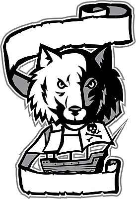 EPS 해외이미지 일러스트 흑백 머리 두루마리 복고 범선 해적 늑대 송곳니 고립 해외202004 해외일러스트 배_교통 포유류 촬영기법 신체부위 치아 도둑 파일형식 벡터 이미지허브