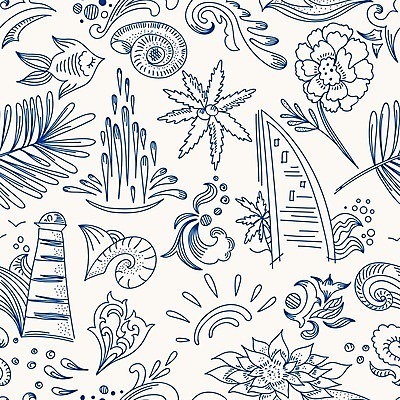 EPS 해외이미지 디자인 꽃 종이 파도 바다 여행 백그라운드 잎 패턴 일러스트 벽지 호텔 휴가 등대 항해 손바닥 사랑 어류 미술 그래픽 물 여름 태양 소용돌이 껍질 물방울 하트 아기 낙서 만화 스케치 수집 분수 질감 펑키 랜드마크 해외202004 해외일러스트 자연요소 모양 식물 손 계절 감정 무늬 배_교통 숙소 문화예술 사람 수중동물 회오리 파일형식 벡터 이미지허브