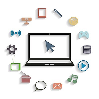 EPS 해외이미지 디자인 음악 컨셉 인터넷 일러스트 탁자 노트북 컴퓨터 공책 텔레비전 게임 이메일 플랫 쥐 휴대용 심볼 사인 라디오 와이파이 동영상 멀티미디어 소셜 해외202004 해외일러스트 가구 놀이 문화예술 문구용품 전자제품 설치류 오브젝트 무선인터넷 파일형식 벡터 이미지허브