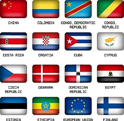 EPS 해외이미지 유럽 일러스트 베개 이집트 덴마크 핀란드 세트 세계 중국 어둠 깃발 떨어짐 콜롬비아 민주주의 수집 사인 광택 체코 쿠바 크로아티아 직사각형 공화국 그런지 새기다 에스토니아 에티오피아 유럽연합 전국 코스타리카 콩고 해외202004 해외일러스트 사이프러스공화국 도형 나라 아시아 컨셉 침구 아프리카 북유럽 남아메리카 중앙아메리카 파일형식 벡터 이미지허브