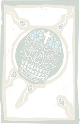 EPS 해외이미지 일러스트 멕시코 죽음 아기 선택 무서움 목판화 해골모형 해외202004 해외일러스트 감정 컨셉 북아메리카 사람 모형 파일형식 벡터 이미지허브