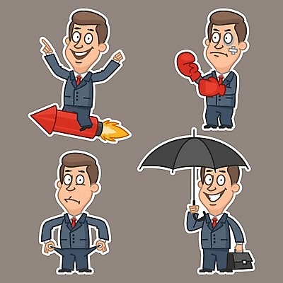 EPS 해외이미지 백인 직업 캐릭터 라이프스타일 남자 행복 얼굴 장갑 컨셉 일러스트 우산 비즈니스 성공 넥타이 추상 노동자 미술 서기 사람 정장 성인 금융 로켓 흰색 표현 잡기 비즈니스맨 유머 우아함 대표 시원함 만화 가득함 그림 경영자 이모티콘 파산 혁명 고용 해외202004 해외일러스트 일러캐릭터 서양인 잡화 옷 감정 컬러 무늬 모션 문화예술 생활 신체부위 경제 구직 직장인 리더 채용 파일형식 벡터 이미지허브