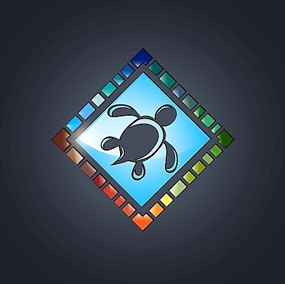 EPS 해외이미지 디자인 백그라운드 일러스트 유리 추상 실내 미술 내부 장식 컬러풀 덮개 도자기 거북이 타일 묘사 모자이크 해외202004 해외일러스트 컬러 무늬 파충류 재질 문화예술 뚜껑 파일형식 벡터 이미지허브