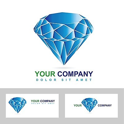 EPS 해외이미지 모양 템플릿 디자인 실루엣 일러스트 회사 비즈니스 장신구 미술 그래픽 파란색 라벨 보석 심볼 사인 다이아몬드 엘리먼트 활자 스타일 해외202004 해외일러스트 컬러 문화예술 프레임 촬영기법 광석 활자판 파일형식 벡터 이미지허브