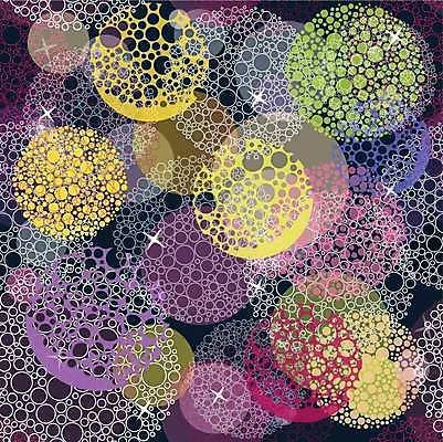 EPS 해외이미지 디자인 분홍색 백그라운드 패턴 일러스트 벽지 장식 파란색 유행 기쁨 덮개 흰색 직물 점 원형 타일 서식 복고 구성 파스텔톤 해외202004 해외일러스트 도형 감정 컬러 무늬 뚜껑 파일형식 벡터 이미지허브