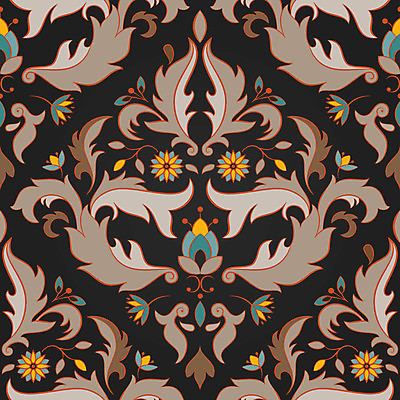 EPS 해외이미지 디자인 꽃 벽 가구 백그라운드 잎 패턴 일러스트 벽지 추상 미술 내부 그래픽 장식 갈색 노란색 카펫 수확 골동품 덮개 직물 화려 조직 실크 두루마리 질감 복고 르네상스 바로크 빅토리아 아랍어 옛날 터키석 회복 스타일 해외202004 해외일러스트 식물 컬러 생활용품 컨셉 무늬 농업 문화예술 뚜껑 보석 파일형식 벡터 이미지허브