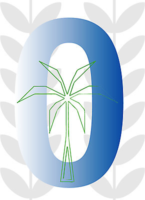 EPS 클립아트 나무 식물 문자 기호 교육 일러스트 글꼴 교과목 사람없음 픽토그램 야자수 숫자 아라비아숫자 아라비아 수학교육 영 국내일러스트 수학 파일형식 벡터