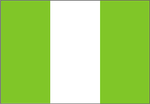 EPS 클립아트 외국문화 일러스트 아프리카 사람없음 국기 나이지리아 국내일러스트 나라 문화 파일형식 벡터 서아프리카