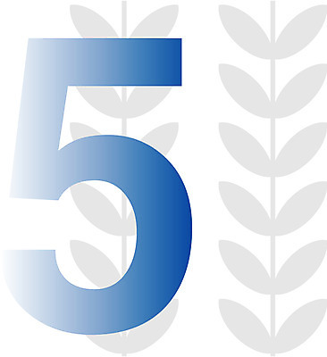 EPS 클립아트 문자 기호 교육 일러스트 글꼴 교과목 사람없음 픽토그램 숫자 오 아라비아숫자 5 아라비아 수학교육 국내일러스트 수학 파일형식 벡터