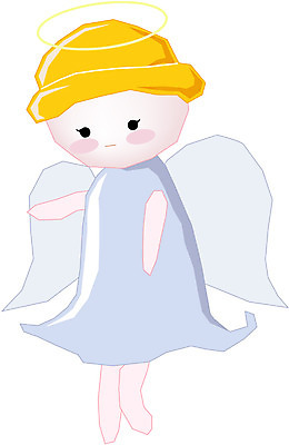 EPS 클립아트 인형 일러스트 천사 사람없음 천사인형 가상인물 국내일러스트 상상 파일형식 벡터