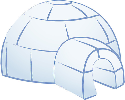 EPS 시설물 건축 고건축 일러스트 사람없음 얼음 북극 이글루 얼음집 북극건축 국내일러스트 자연요소 건축물 해외건축 주택 극지방 파일형식 벡터