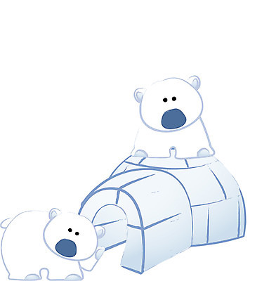 EPS 클립아트 동물 시설물 건축 고건축 겨울 일러스트 곰 사람없음 곰인형 북극곰 백곰 이글루 북극건축 국내일러스트 건축물 계절 인형 포유류 해외건축 파일형식 벡터