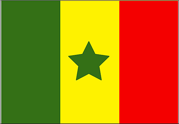 클립아트 외국문화 일러스트 아프리카 국기 세네갈 국내일러스트 나라 문화
