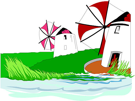 EPS 클립아트 시설물 공공시설 현대건축 건축 외국문화 일러스트 바람 사람없음 풍차 네덜란드 풍력발전소 네덜란드문화 국내일러스트 자연요소 건축물 유럽 문화 날씨 발전소 풍력에너지 시설 유럽문화 파일형식 벡터