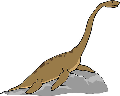 EPS 클립아트 동물 척추동물 한마리 일러스트 파충류 사람없음 공룡 과거 화석 엘라스모사우루스 국내일러스트 1 컨셉 파일형식 벡터