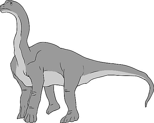 EPS 클립아트 동물 척추동물 한마리 일러스트 파충류 사람없음 공룡 과거 화석 브라키오사우루스 국내일러스트 브론토사우루스 1 컨셉 파일형식 벡터