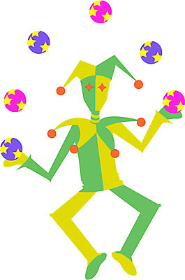 EPS 클립아트 직업 캐릭터 옷 일러스트 한명 축제 할로윈 광대 피에로 축제의상 가상인물 일러캐릭터 1 상상 사람 파일형식 벡터