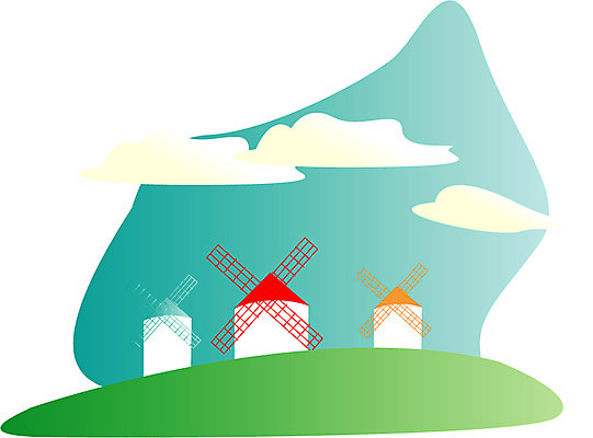 EPS 주간 클립아트 시설물 공공시설 현대건축 건축 유럽 외국문화 여행 일러스트 주택 초원 사람없음 야외 풍차 네덜란드 풍력발전소 네덜란드문화 국내일러스트 자연요소 건축물 나라 문화 건물 발전소 풍력에너지 시설 유럽문화 파일형식 벡터