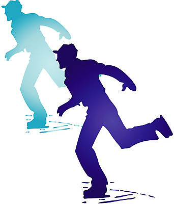 EPS 클립아트 남자 스포츠 일러스트 겨울스포츠 동계올림픽 사람 두명 스케이트 스케이팅 피겨스케이팅 복식 더블 남자만 국내일러스트 스포츠용품 올림픽 파일형식 벡터