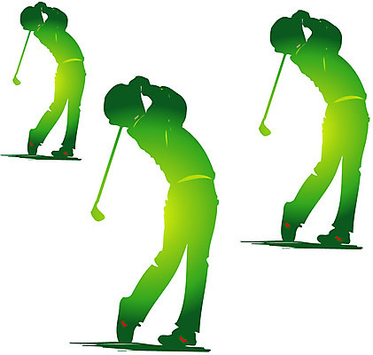 EPS 클립아트 남자 스포츠 골프 일러스트 사람 세명 레포츠 구기 샷 남자만 국내일러스트 자세 레저 파일형식 벡터