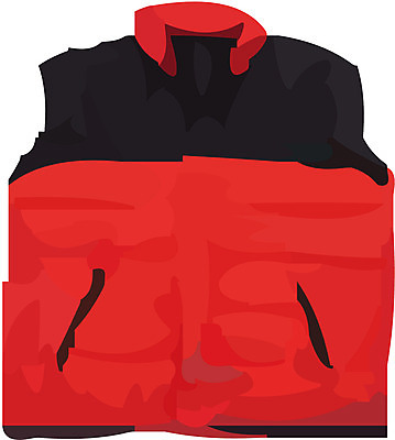 EPS 옷 여행 생활용품 일러스트 레저용품 레저 사람없음 놀이용품 등산 조끼 오브젝트 여행용품 등산조끼 국내일러스트 트래킹 외투 등산용품 파일형식 벡터