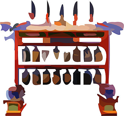 EPS 한국문화 한국전통 전통 악기 음악 일러스트 타악기 국악기 사람없음 오브젝트 편경 국내일러스트 동양문화 문화예술 한국 국악 파일형식 벡터