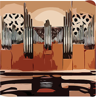 EPS 클립아트 악기 음악 연주 일러스트 사람없음 건반 건반악기 오르간 오브젝트 서양악기 파이프오르간 국내일러스트 문화예술 파일형식 벡터