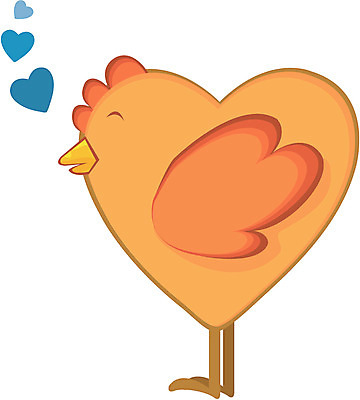 EPS 클립아트 동물 척추동물 일러스트 조류 병아리 사람없음 십이지신 하트 운세 닭띠 닭 유 간지 국내일러스트 모양 파일형식 벡터