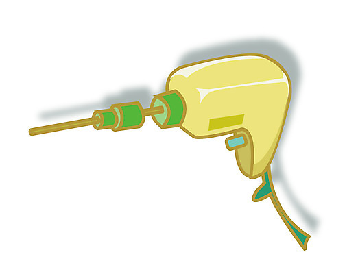 EPS 클립아트 일러스트 사람없음 도구 공구 드릴 오브젝트 전동드라이버 국내일러스트 드라이버_공구 파일형식 벡터